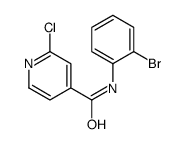 N-(2-bromophenyl)-2-chloropyridine-4-carboxamide Structure