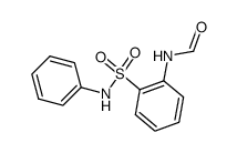 N-(2'-formamidobenzenesulfonyl)aniline Structure