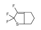 2,2,3-trifluoro-4,5,6,6a-tetrahydrocyclopenta[b]thiophene结构式