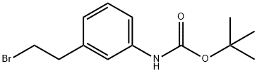 3-(Boc-amino)phenethylbromide structure