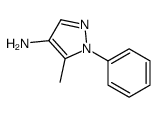 5-methyl-1-phenylpyrazol-4-amine结构式