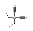 [cyano(diethyl)silyl]formonitrile Structure