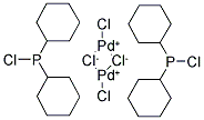 Dichloro(chlorodicyclohexylphosphine)palladium (II) dimer结构式