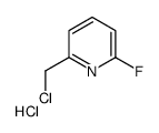 2-(chloromethyl)-6-fluoropyridine,hydrochloride Structure