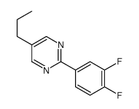 2-(3,4-difluorophenyl)-5-propylpyrimidine Structure