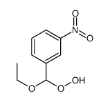 1-[ethoxy(hydroperoxy)methyl]-3-nitrobenzene结构式