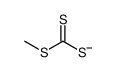 Monomethyl carbonotrithioate Structure