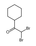 2,2-dibromo-1-cyclohexylethanone Structure