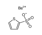 thiophene-2-sulfonic acid-Ba salt Structure