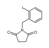 N-(o-iodobenzyl)succinimide结构式