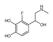 1,2-Benzenediol, 3-fluoro-4-[1-hydroxy-2-(methylamino)ethyl]- (9CI)结构式