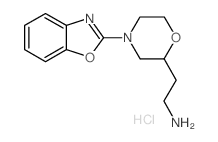 2-[4-(1,3-Benzoxazol-2-yl)morpholin-2-yl]-ethanamine hydrochloride结构式