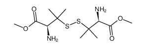D-penicillamine disulfide dimethyl ester结构式