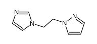 1-(2-imidazol-1-ylethyl)pyrazole结构式