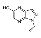 1-ethenyl-4H-pyrazolo[3,4-b]pyrazin-5-one Structure