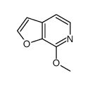 Furo[2,3-c]pyridine, 7-methoxy- (9CI)结构式