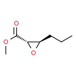 Oxiranecarboxylic acid, 3-propyl-, methyl ester, (2R,3S)-rel- (9CI) Structure