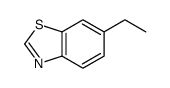 Benzothiazole, 6-ethyl- (9CI) structure