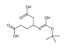 BOC-3-AMINOADIPIC ACID Structure