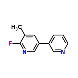 2-Fluoro-3-methyl-5-(pyridin-3-yl)pyridine structure