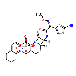Cefquinome sulfate结构式