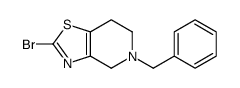 5-benzyl-2-bromo-6,7-dihydro-4H-[1,3]thiazolo[4,5-c]pyridine结构式