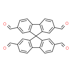 2,2',7,7'-Tetraformyl-9,9'-spirobifluorene structure
