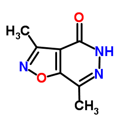 Isoxazolo[4,5-d]pyridazin-4(5H)-one,3,7-dimethyl-(9CI) picture