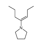 (E)-4-Pyrrolidinyl-3-heptene Structure