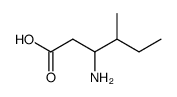 3-amino-4-methylhexanoic acid结构式