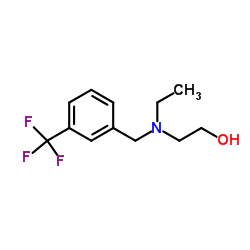 2-{Ethyl[3-(trifluoromethyl)benzyl]amino}ethanol Structure