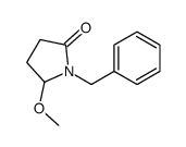 1-benzyl-5-methoxypyrrolidin-2-one结构式