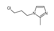 1-(3-chloropropyl)-2-methylimidazole Structure