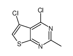 4,5-dichloro-2-methylthieno[2,3-d]pyrimidine结构式