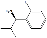 (1R)-1-(2-FLUOROPHENYL)-2-METHYLPROPAN-1-AMINE Structure