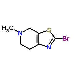 2-Bromo-5-methyl-4,5,6,7-tetrahydrothiazolo[5,4-c]pyridine Structure