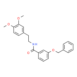 3-(Benzyloxy)-N-[2-(3,4-dimethoxyphenyl)ethyl]benzamide picture