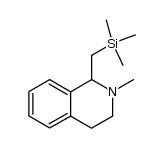 2-methyl-1-[(trimethylsilyl)methyl]-1,2,3,4-tetrahydroisoquinoline Structure