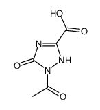 1H-1,2,4-Triazole-3-carboxylic acid, 1-acetyl-2,5-dihydro-5-oxo- (9CI) picture