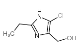 (5-氯-2-乙基-1H-咪唑-4-基)-甲醇结构式