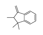 1,1,2-trimethyl-3-methylidene-2H-indene结构式