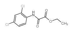 Acetic acid,2-[(2,4-dichlorophenyl)amino]-2-oxo-, ethyl ester结构式