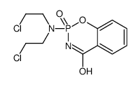 2-[bis(2-chloroethyl)amino]-2-oxo-3H-1,3,2λ5-benzoxazaphosphinin-4-one结构式