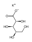 potassium,(2S,3R,4R)-2,3,4,5-tetrahydroxypentanoate结构式