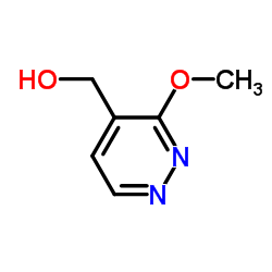 (3-Methoxy-4-pyridazinyl)methanol Structure