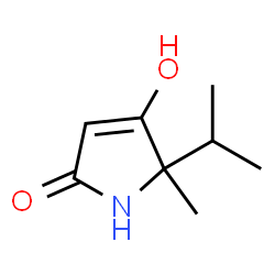 2H-Pyrrol-2-one,1,5-dihydro-4-hydroxy-5-methyl-5-(1-methylethyl)-(9CI) Structure