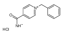 1-benzylpyridin-1-ium-4-carboxamide,chloride Structure
