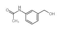 Acetamide,N-[3-(hydroxymethyl)phenyl]- structure