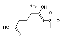 (4S)-4-amino-5-(methanesulfonamido)-5-oxopentanoic acid结构式