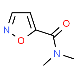 5-Isoxazolecarboxamide,N,N-dimethyl-(9CI)结构式